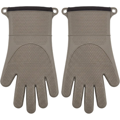 Nexox Five-Finger Silicone Oven Glove Pair 35 cm Warm Gray - Product view