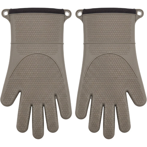 Nexox Five-Finger Silicone Oven Glove Pair 35 cm Warm Gray - Product view